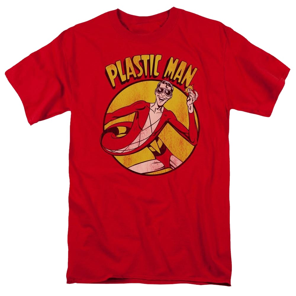 DC Comics Plastic Man - Men's Regular Fit T-Shirt Men's Regular Fit T-Shirt Plastic Man   