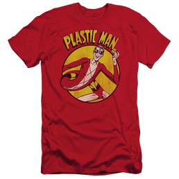 DC Comics Plastic Man - Men's Slim Fit T-Shirt Men's Slim Fit T-Shirt Plastic Man   