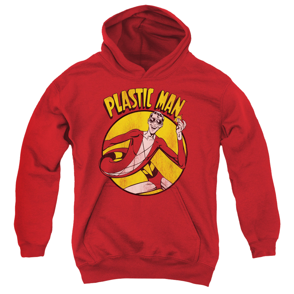Plastic Man Plastic Man - Youth Hoodie Youth Hoodie (Ages 8-12) Plastic Man   
