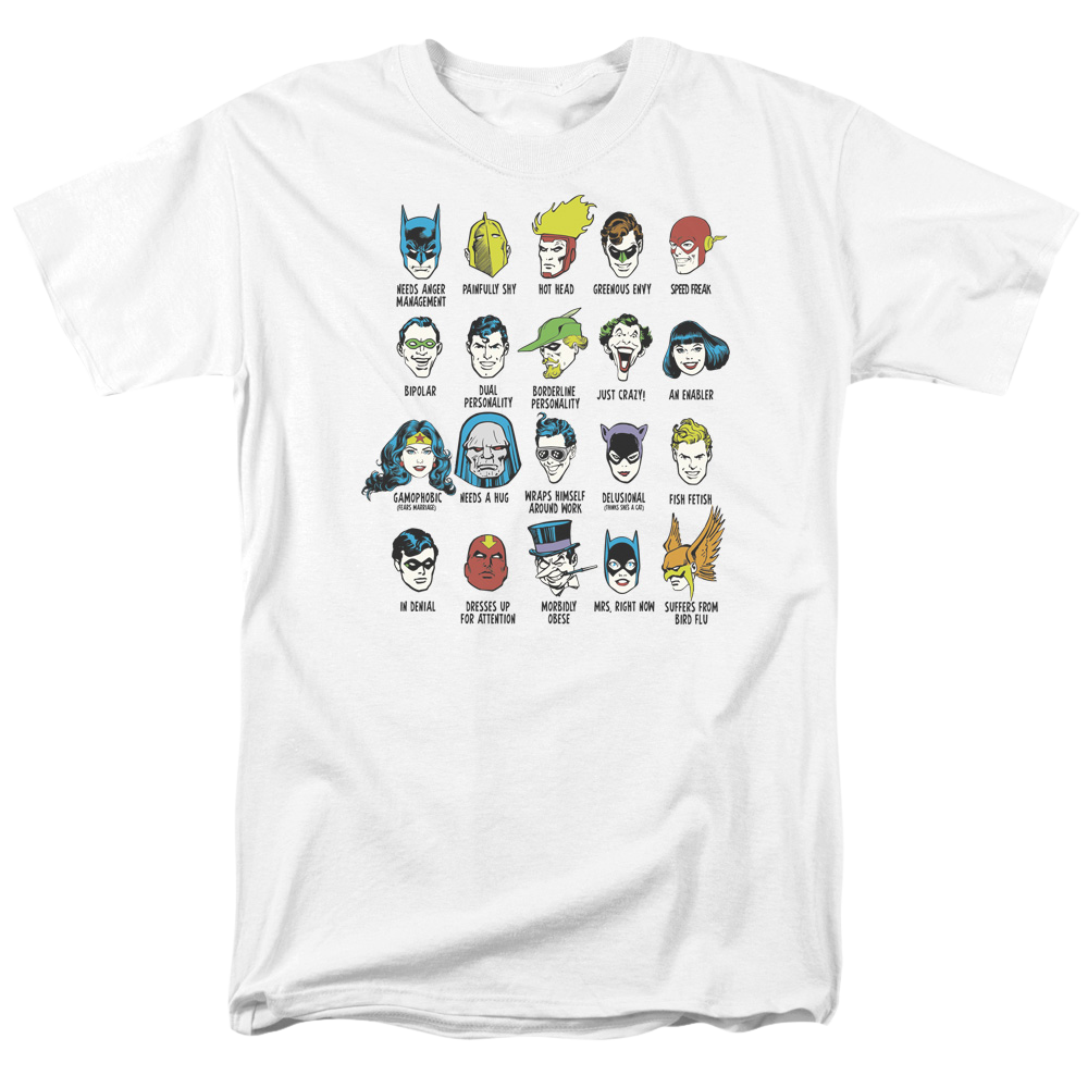 DC Comics Superhero Issues - Men's Regular Fit T-Shirt Men's Regular Fit T-Shirt Justice League   