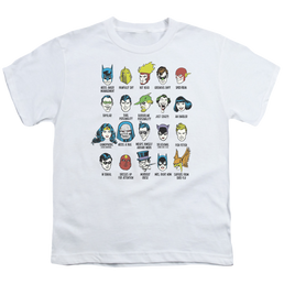 Justice League Superhero Issues - Youth T-Shirt Youth T-Shirt (Ages 8-12) Justice League   