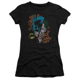 DC Comics Broken Visage - Juniors T-Shirt Juniors T-Shirt Batman   