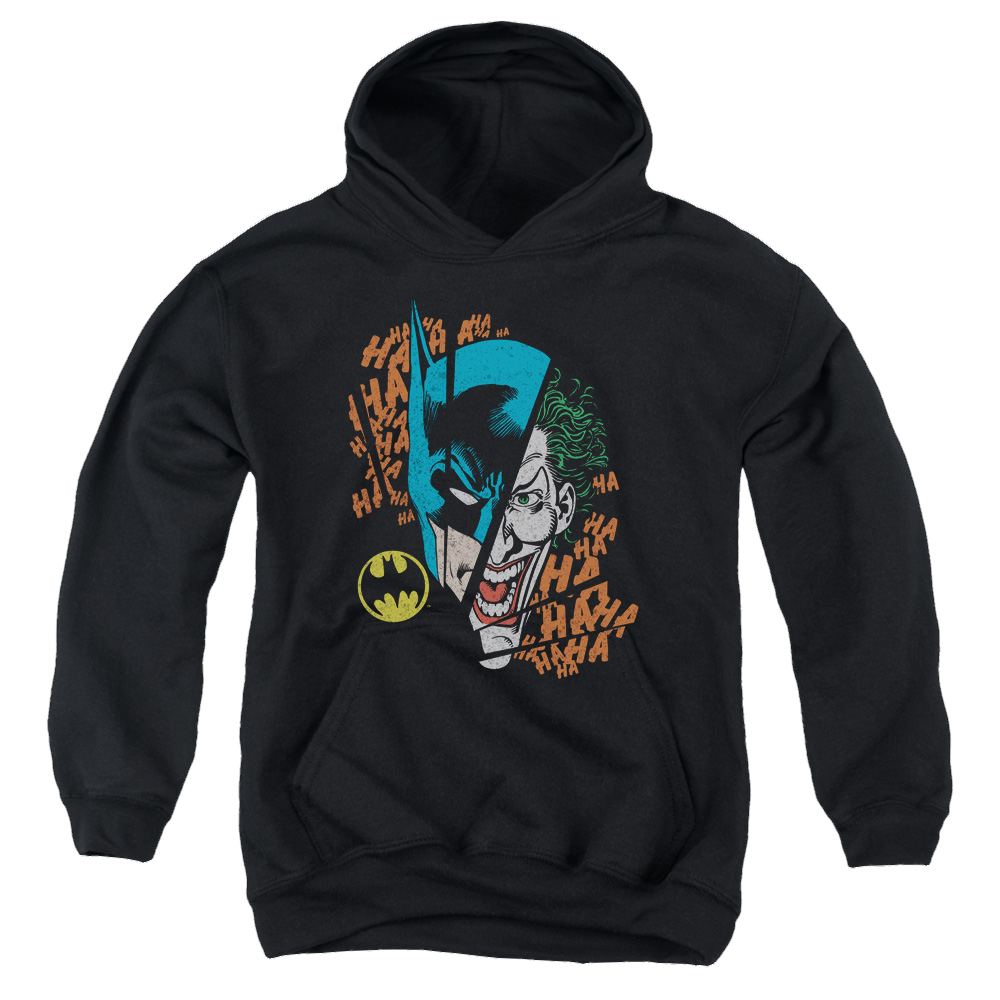 DC Batman Broken Visage - Youth Hoodie Youth Hoodie (Ages 8-12) Batman   