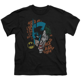 DC Batman Broken Visage - Youth T-Shirt Youth T-Shirt (Ages 8-12) Batman   