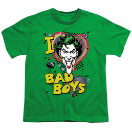 Joker, The I Heart Bad Boys 2 - Youth T-Shirt Youth T-Shirt (Ages 8-12) Joker   