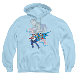 Superman Real Men - Pullover Hoodie Pullover Hoodie Superman   