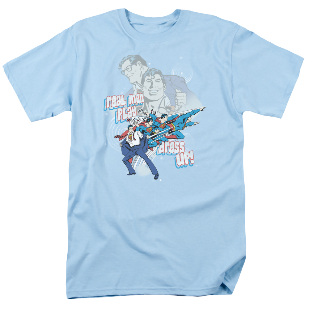 Superman Real Men - Men's Regular Fit T-Shirt Men's Regular Fit T-Shirt Superman   