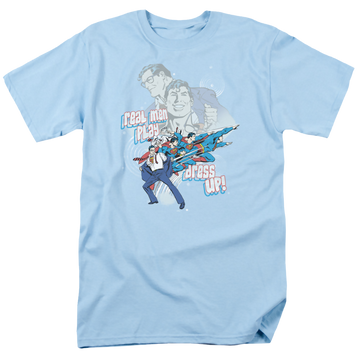 Superman Real Men - Men's Regular Fit T-Shirt Men's Regular Fit T-Shirt Superman   
