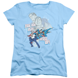 Superman Real Men - Women's T-Shirt Women's T-Shirt Superman   