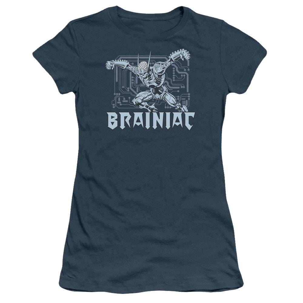 DC Comics Brainiac - Juniors T-Shirt Juniors T-Shirt DC Comics   