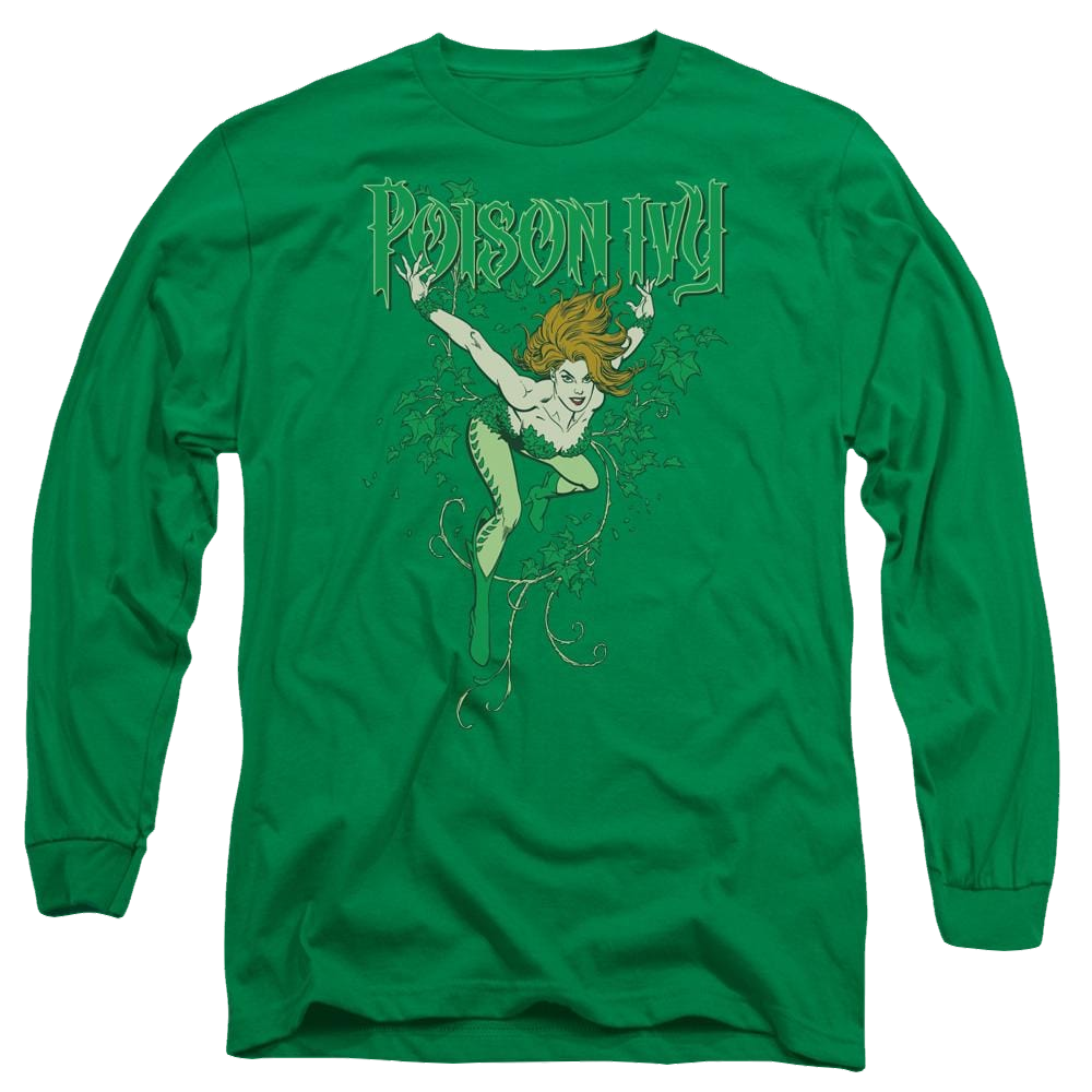 DC Comics Poison Ivy - Men's Long Sleeve T-Shirt Men's Long Sleeve T-Shirt DC Comics   