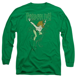 DC Comics Poison Ivy - Men's Long Sleeve T-Shirt Men's Long Sleeve T-Shirt DC Comics   