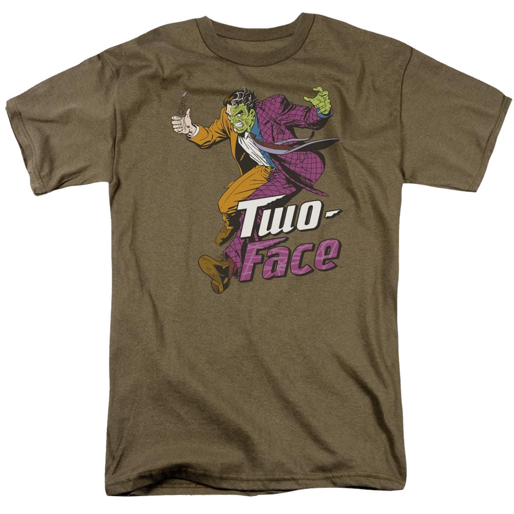 More Dc Characters Two Face - Men's Regular Fit T-Shirt Men's Regular Fit T-Shirt DC Comics   