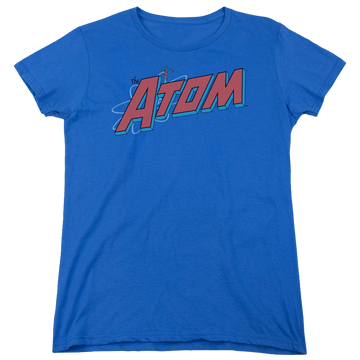 Royal women's t-shirt with DC Comics The Atom graphic