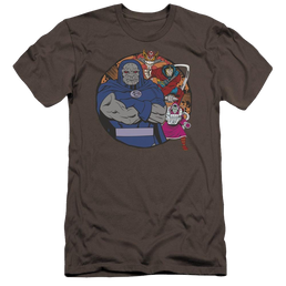 DC Comics Apokolips Represent - Men's Premium Slim Fit T-Shirt Men's Premium Slim Fit T-Shirt DC Comics   