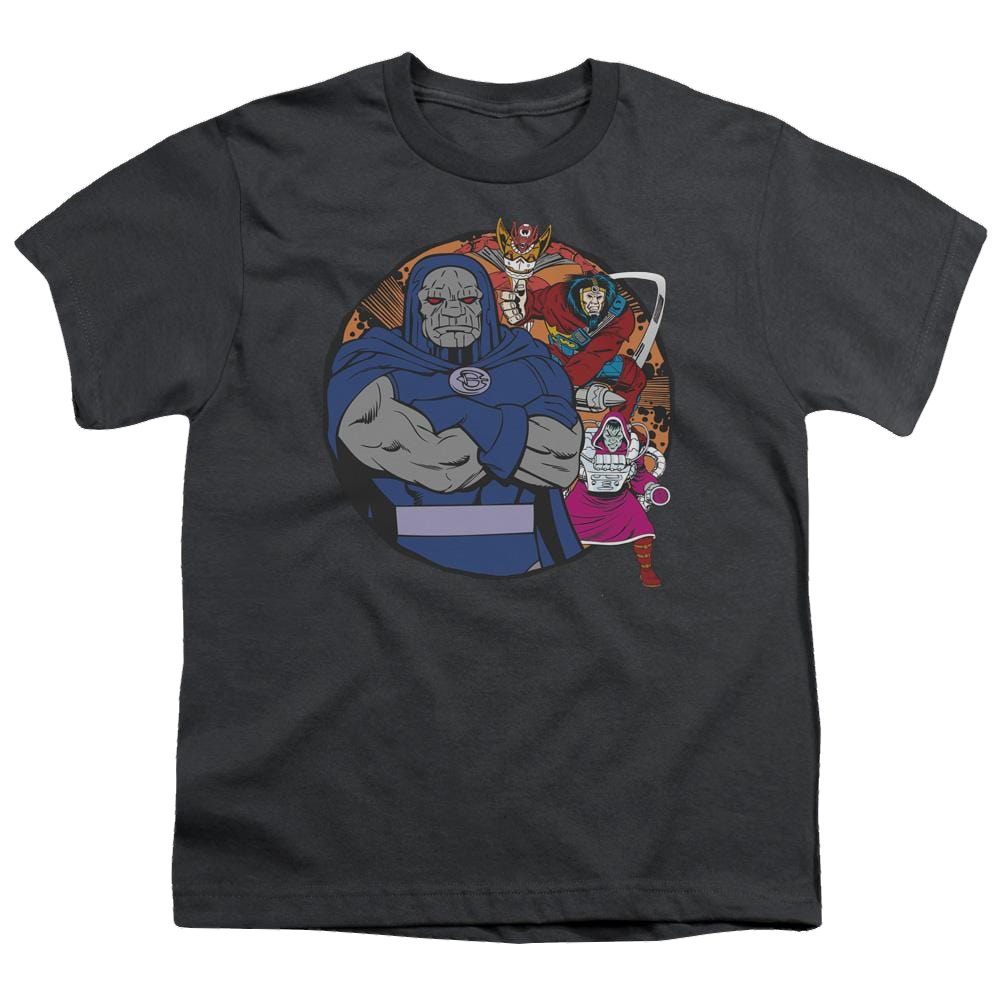 More Dc Characters Apokolips Represent - Youth T-Shirt Youth T-Shirt (Ages 8-12) DC Comics   