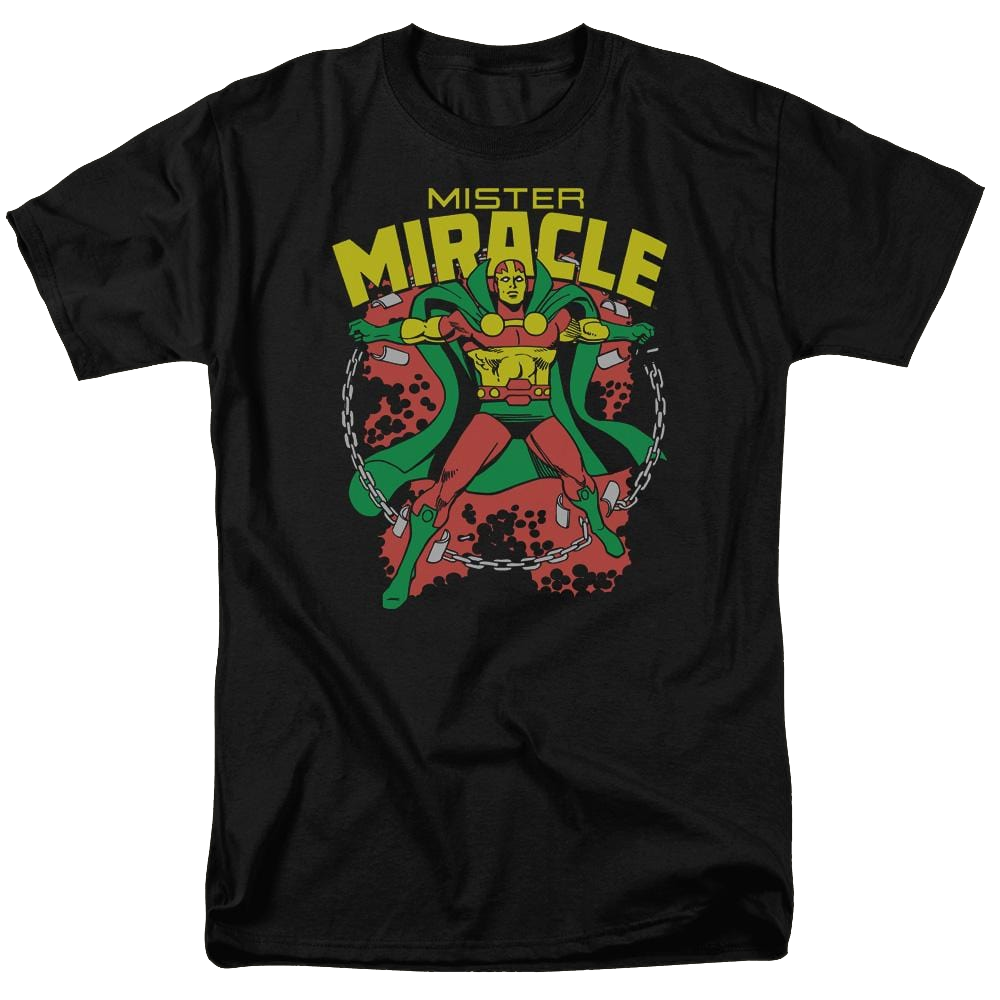 More DC Characters Mr Miracle - Men's Regular Fit T-Shirt Men's Regular Fit T-Shirt DC Comics   