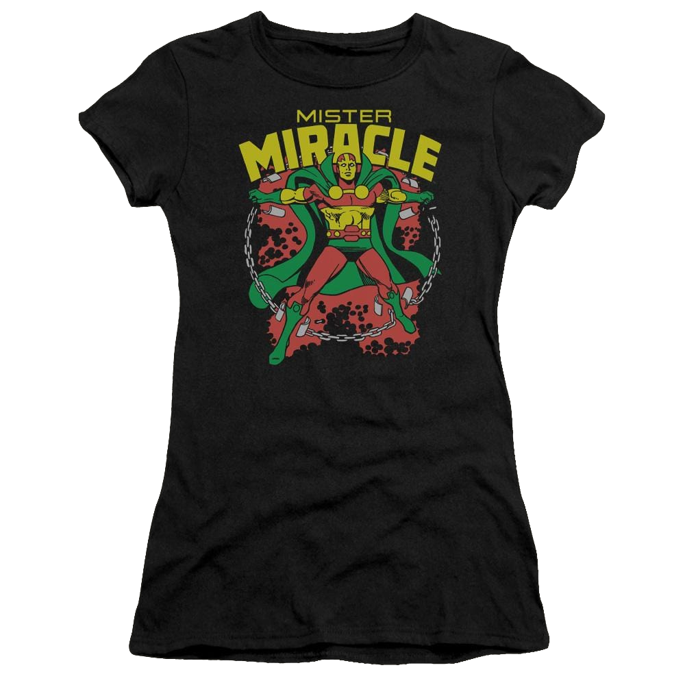 More DC Characters Mr Miracle - Juniors T-Shirt Juniors T-Shirt DC Comics   