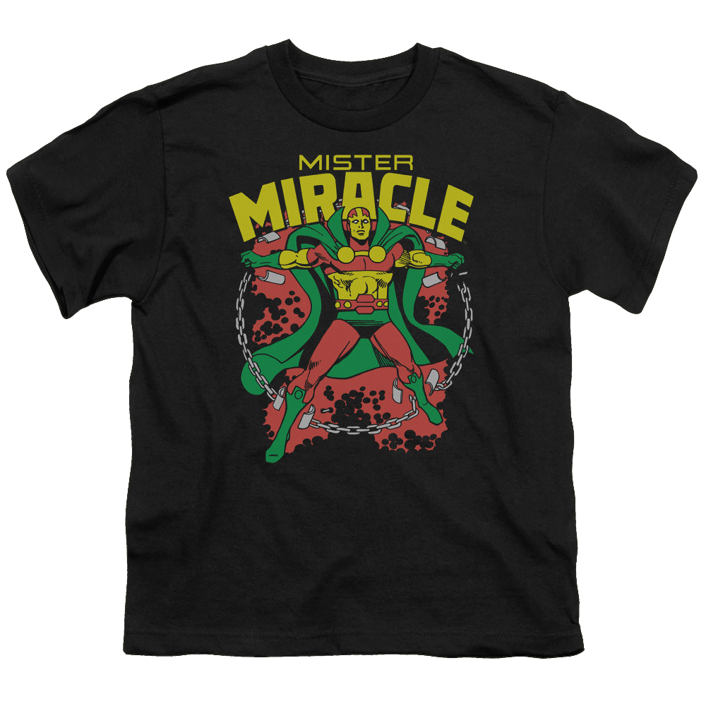 More DC Characters Mr Miracle - Youth T-Shirt Youth T-Shirt (Ages 8-12) DC Comics   