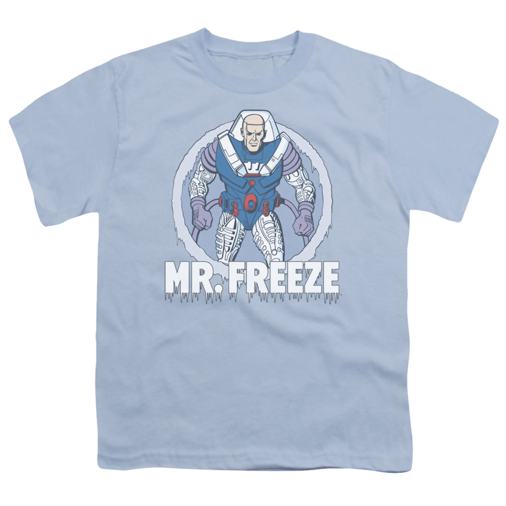 More DC Characters Mr Freeze - Youth T-Shirt Youth T-Shirt (Ages 8-12) DC Comics   