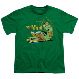 More Dc Characters Mr Mind - Youth T-Shirt Youth T-Shirt (Ages 8-12) DC Comics   