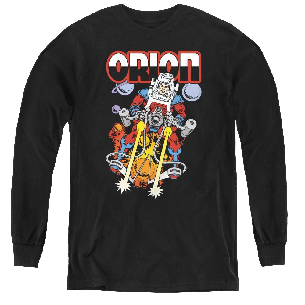 More Dc Characters Orion - Youth Long Sleeve T-Shirt Youth Long Sleeve T-Shirt DC Comics   