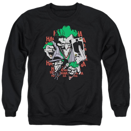 DC Comics Four Of A Kind - Men's Crewneck Sweatshirt Men's Crewneck Sweatshirt Joker   