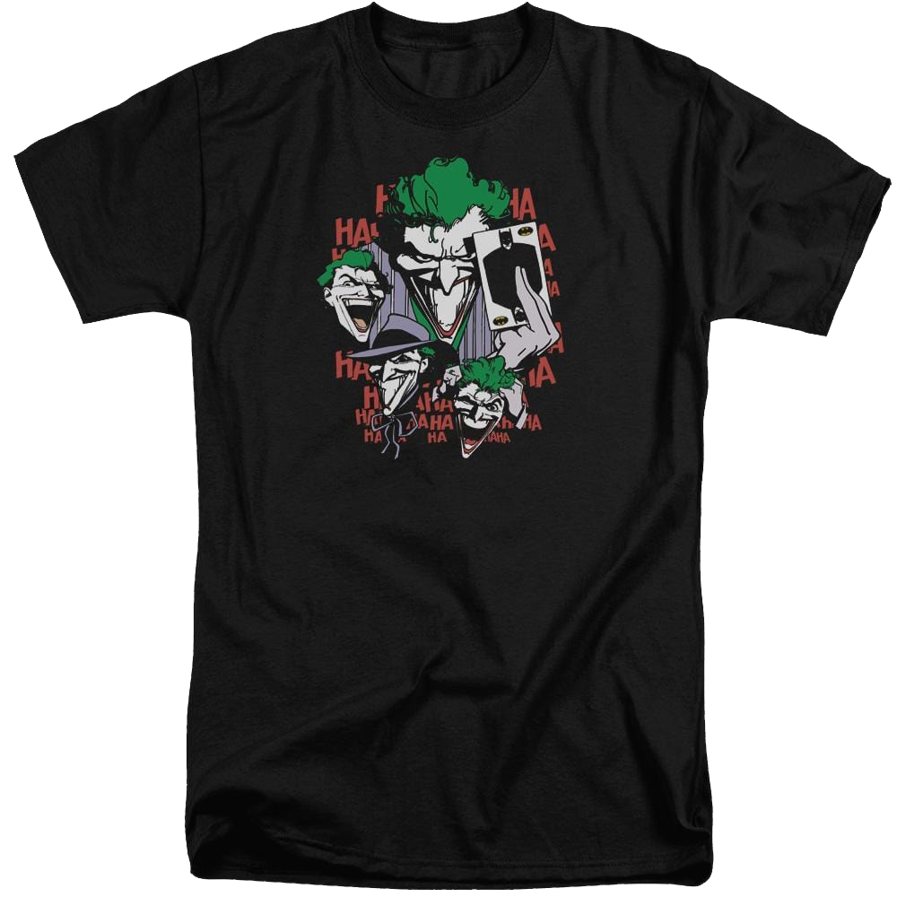 DC Comics Four Of A Kind - Men's Tall Fit T-Shirt Men's Tall Fit T-Shirt Joker   