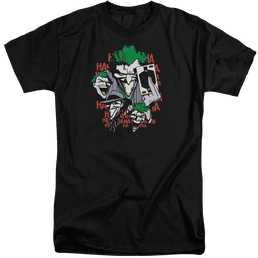 DC Comics Four Of A Kind - Men's Tall Fit T-Shirt Men's Tall Fit T-Shirt Joker   