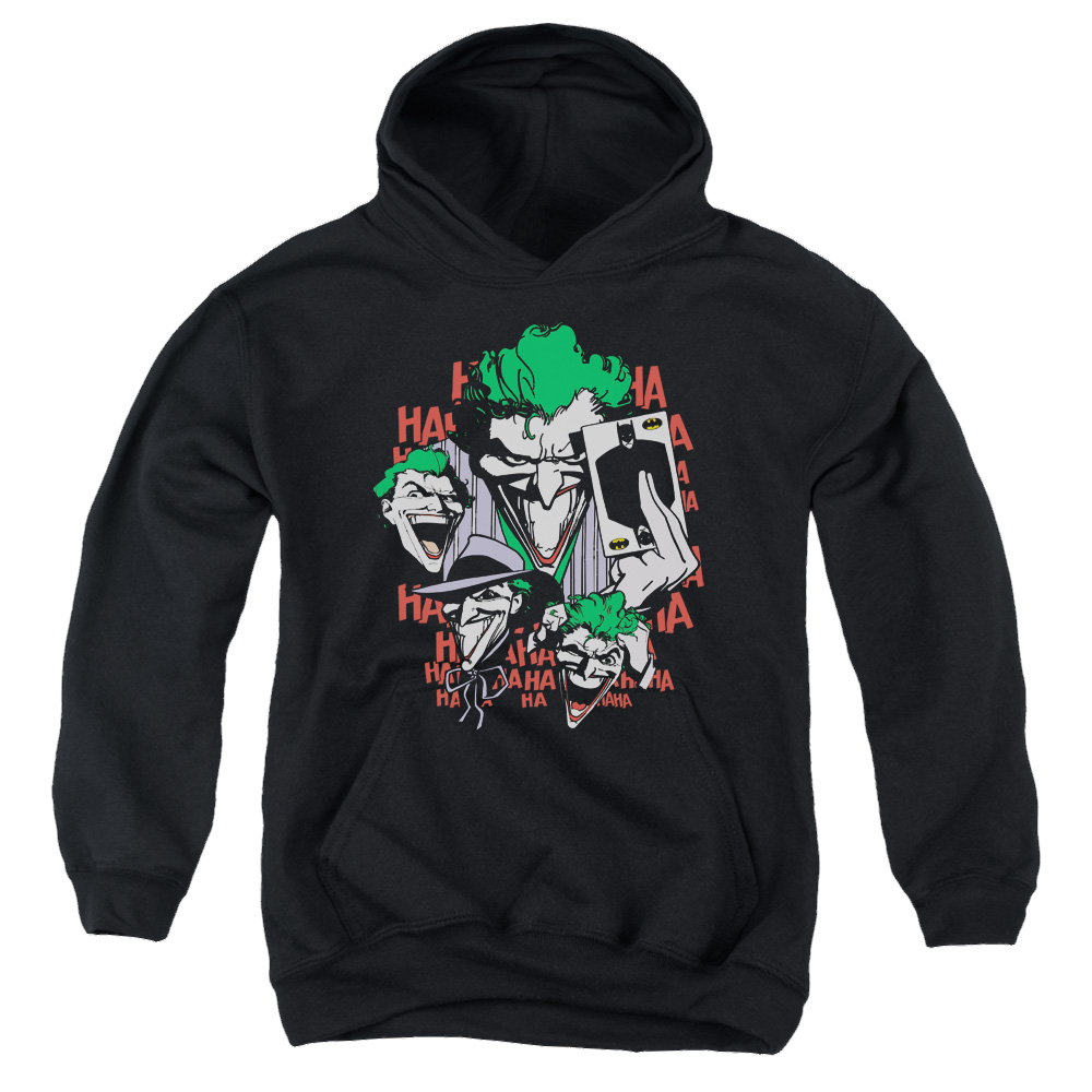 Joker, The Four Of A Kind - Youth Hoodie Youth Hoodie (Ages 8-12) Joker   