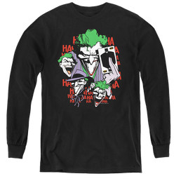 Joker, The Four Of A Kind - Youth Long Sleeve T-Shirt Youth Long Sleeve T-Shirt Joker   