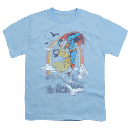 Superman Rainbow Love - Youth T-Shirt Youth T-Shirt (Ages 8-12) Superman   