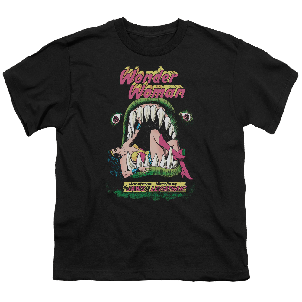 Wonder Woman Jaws - Youth T-Shirt Youth T-Shirt (Ages 8-12) Wonder Woman   