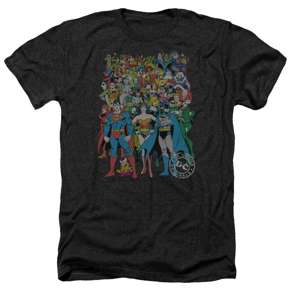 DC Comics Original Universe - Men's Heather T-Shirt Men's Heather T-Shirt Justice League   