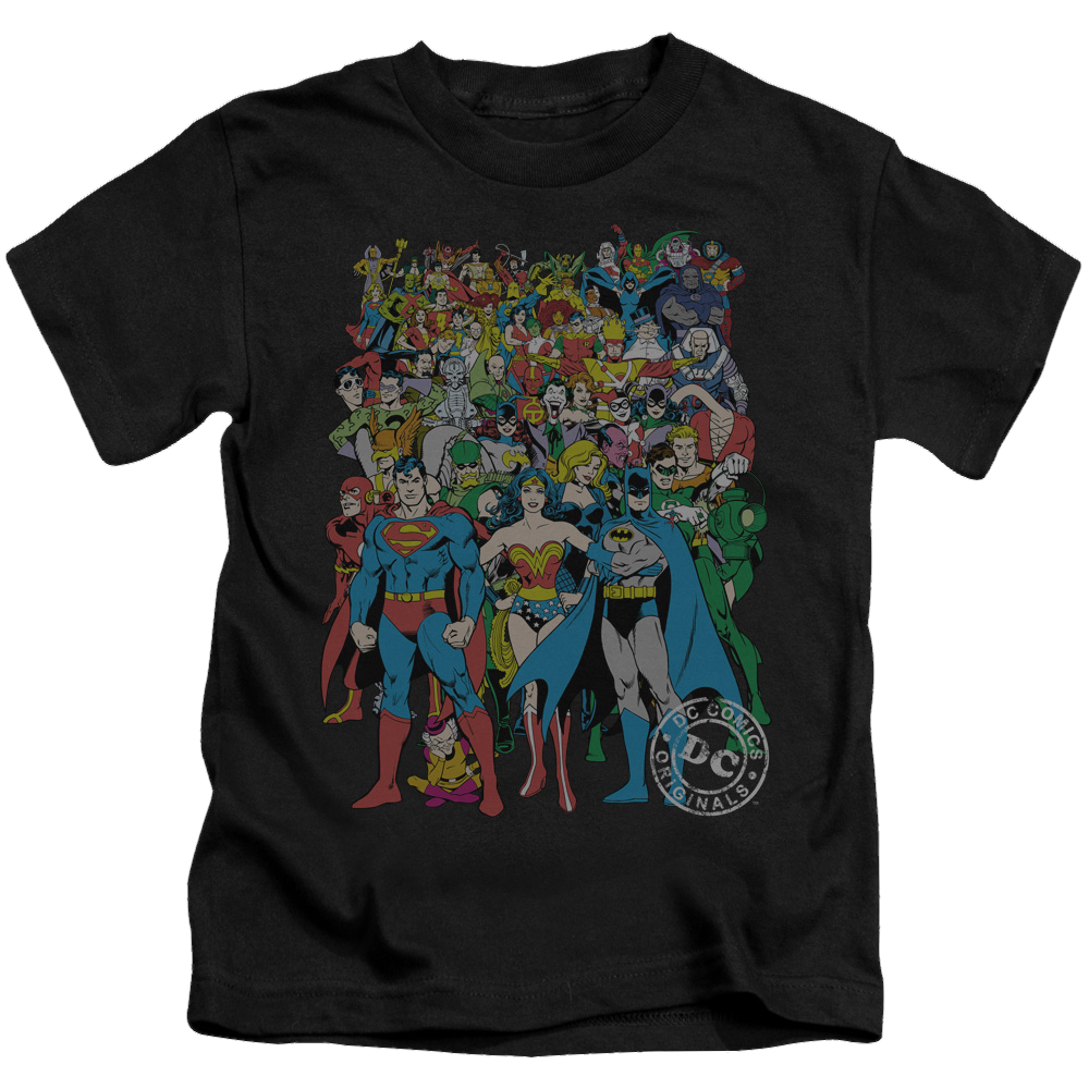 Justice League Original Universe - Kid's T-Shirt Kid's T-Shirt (Ages 4-7) Justice League   