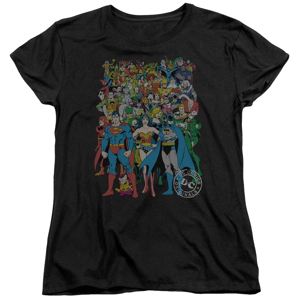 DC Comics Original Universe - Women's T-Shirt Women's T-Shirt Justice League   