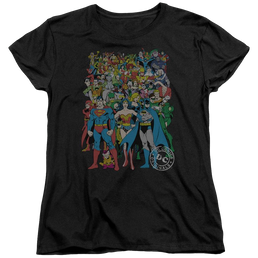 DC Comics Original Universe - Women's T-Shirt Women's T-Shirt Justice League   