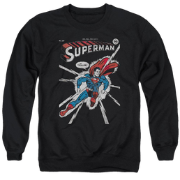 DC Comics Cover Me - Men's Crewneck Sweatshirt Men's Crewneck Sweatshirt Superman   