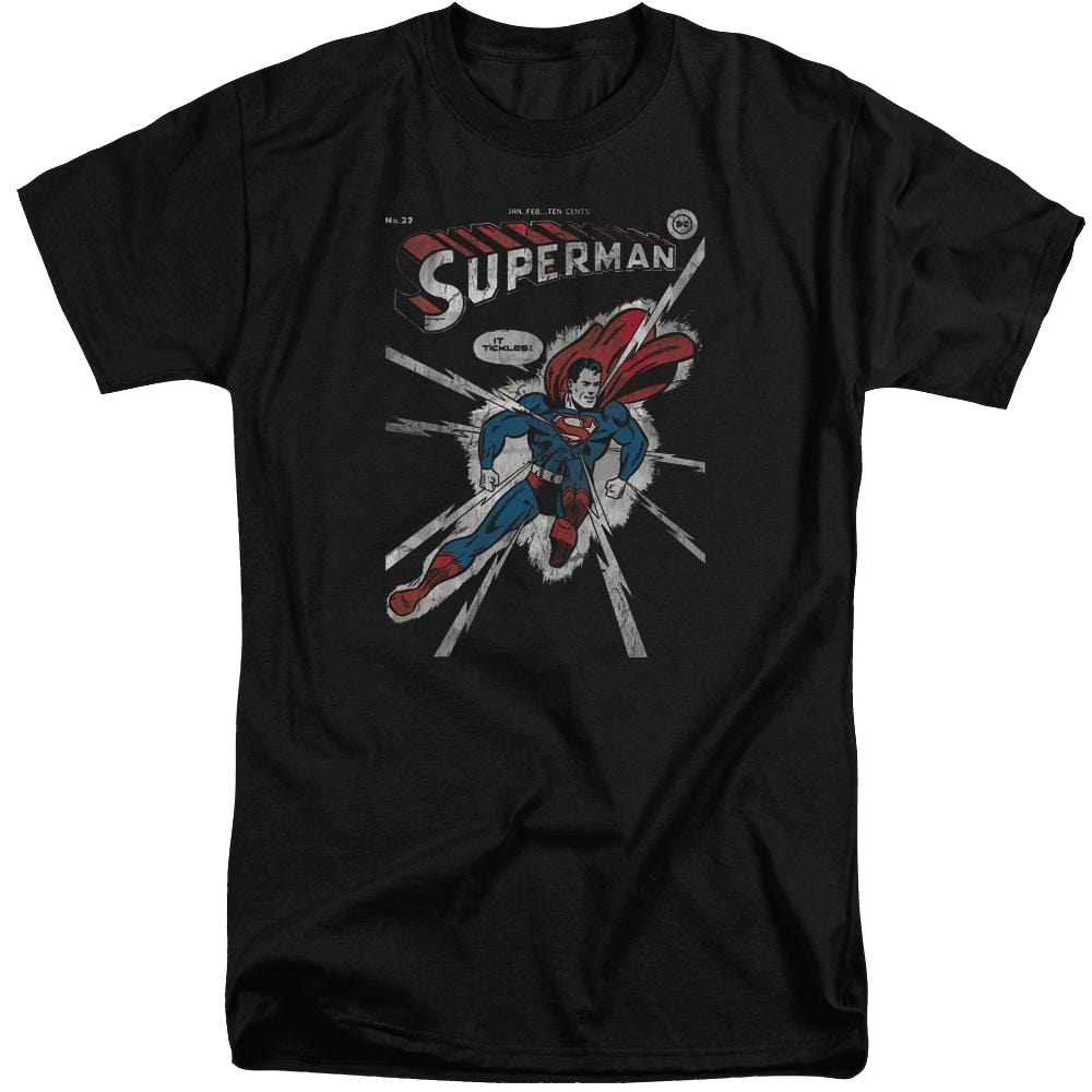 DC Comics Cover Me - Men's Tall Fit T-Shirt Men's Tall Fit T-Shirt Superman   