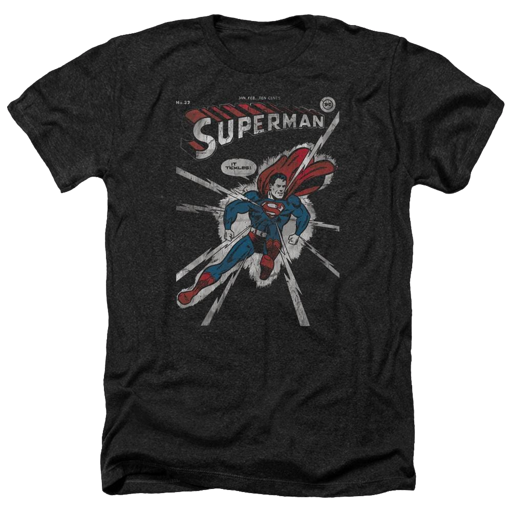 DC Comics Cover Me - Men's Heather T-Shirt Men's Heather T-Shirt Superman   