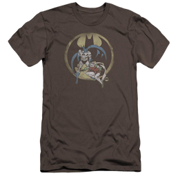 DC Comics Team - Men's Premium Slim Fit T-Shirt Men's Premium Slim Fit T-Shirt Batman   