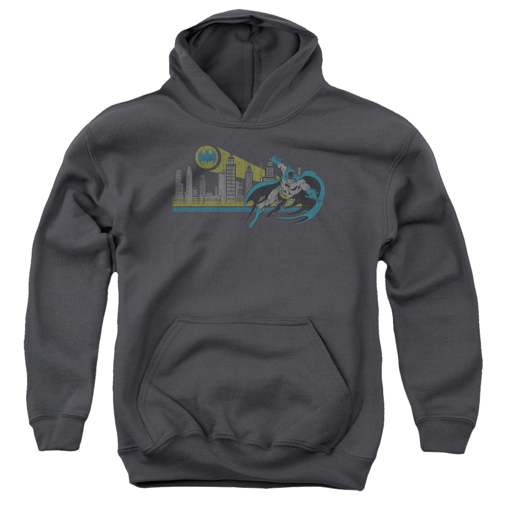 DC Batman Gotham Retro - Youth Hoodie Youth Hoodie (Ages 8-12) Batman   