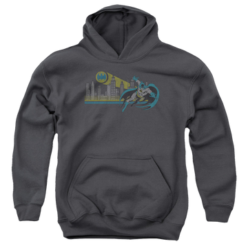 DC Batman Gotham Retro - Youth Hoodie Youth Hoodie (Ages 8-12) Batman   