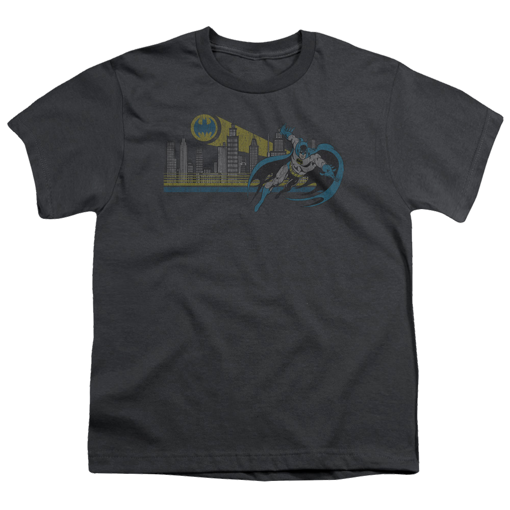 DC Batman Gotham Retro - Youth T-Shirt Youth T-Shirt (Ages 8-12) Batman   