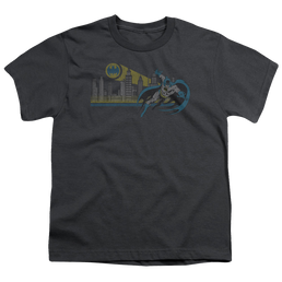 DC Batman Gotham Retro - Youth T-Shirt Youth T-Shirt (Ages 8-12) Batman   