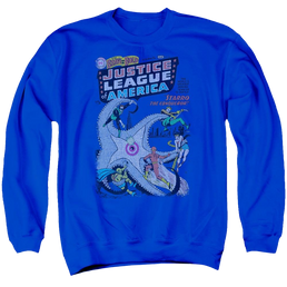 DC Comics No 28 - Men's Crewneck Sweatshirt Men's Crewneck Sweatshirt Justice League   