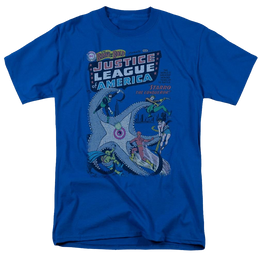DC Comics No 28 - Men's Regular Fit T-Shirt Men's Regular Fit T-Shirt Justice League   