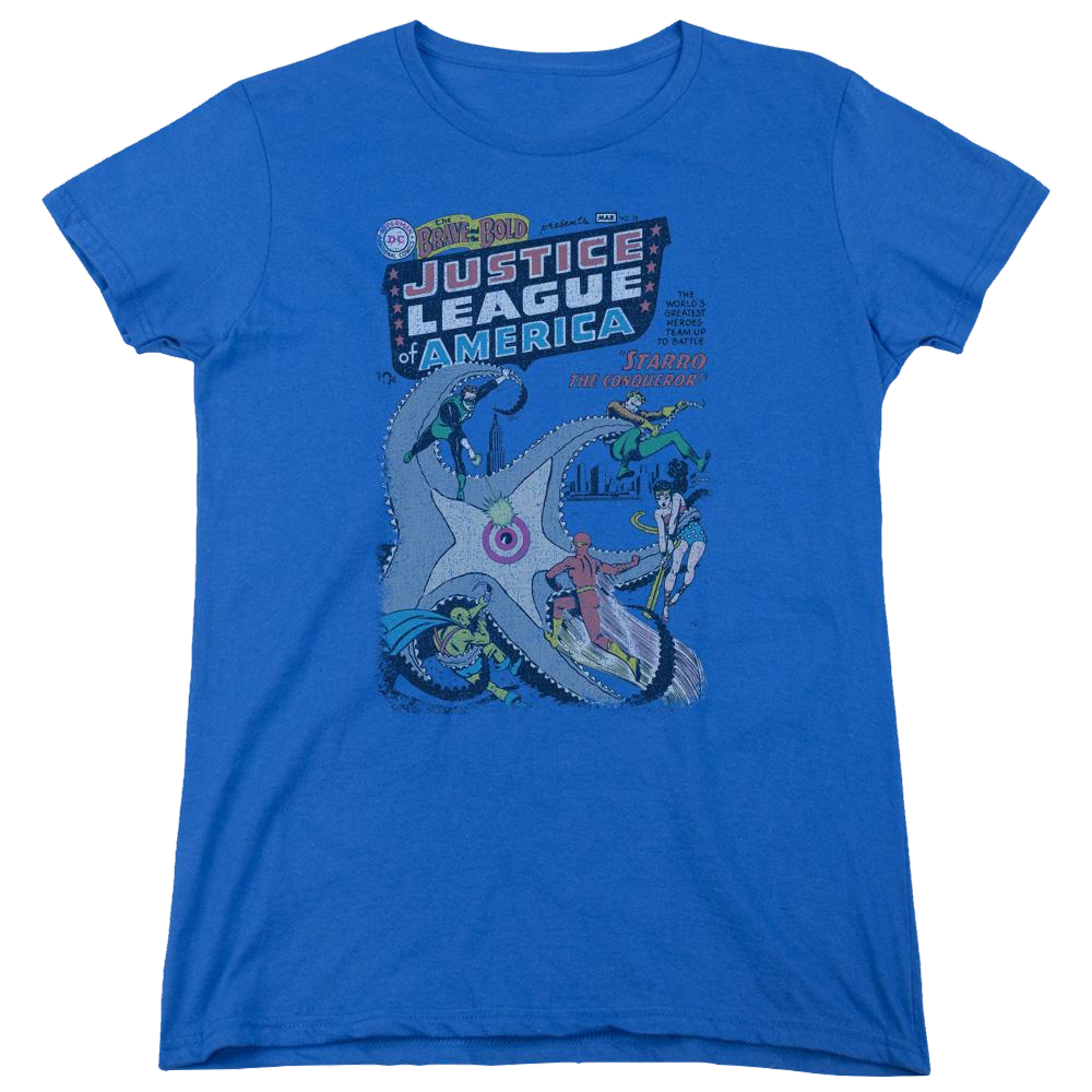DC Comics No 28 - Women's T-Shirt Women's T-Shirt Justice League   