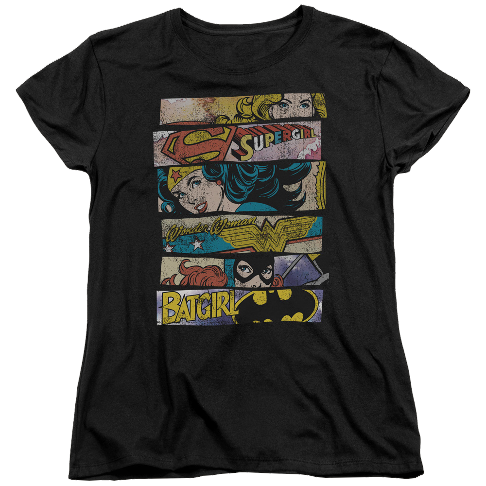 Justice League Three Of A Kind - Women's T-Shirt Women's T-Shirt Justice League   