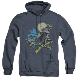Batgirl Night Person - Heather Pullover Hoodie Heather Pullover Hoodie Batman   